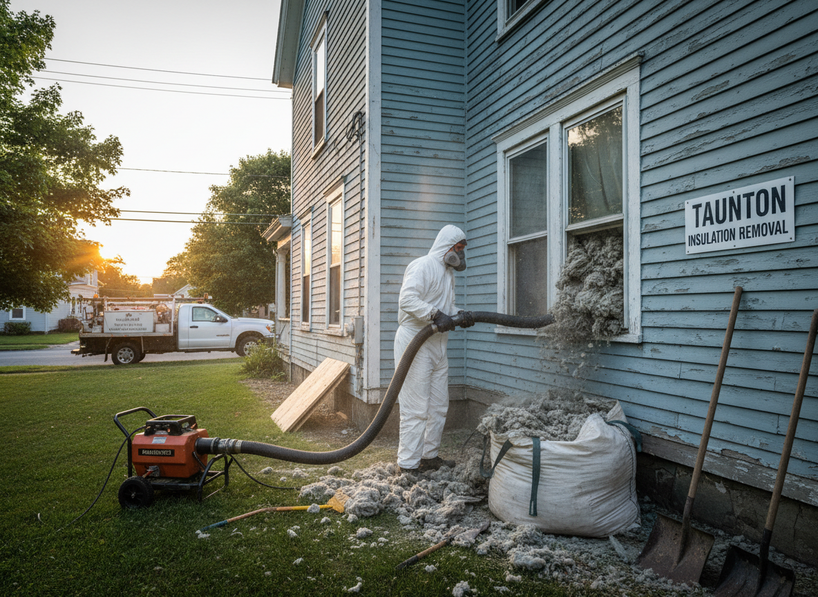 insulation removal service in Taunton